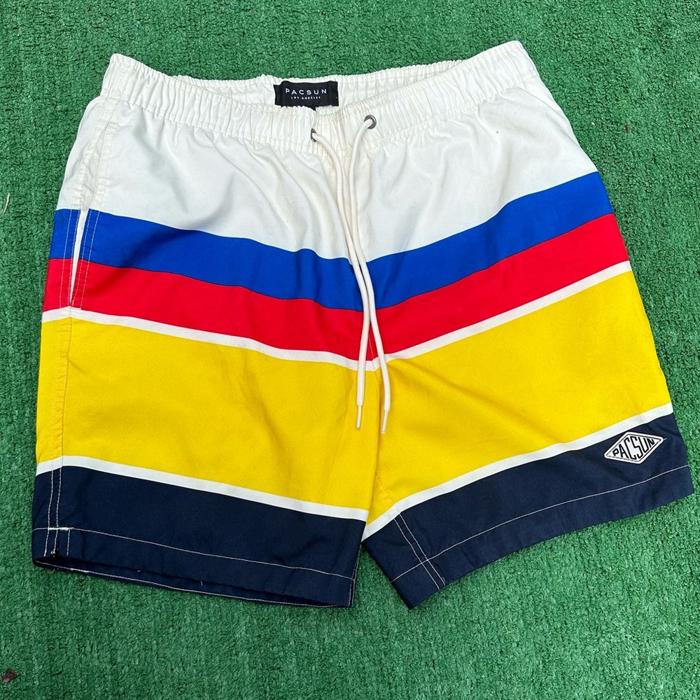 Multicolored PACSUN Swimming Trucks